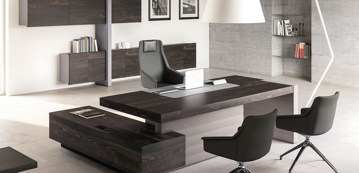 Jera Italian office furniture executive desk - Las Mobili