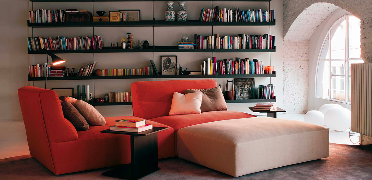 het is nutteloos gerucht Fitness Joe Italian sectional sofa by Verzelloni, design Lievore Altherr Molina