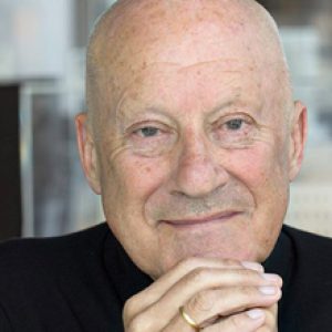 Norman Foster, designer of the Tecno Nomos table system and Cosmos collection