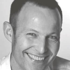 Peter Harvey, designer of Tongue in Cheek and of the Mon Coeur sofa for LaCividina