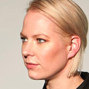 Portrait of Sabine Marcelis, the Rotterdam-based artist and designer whose Lisse sofa is made by LaCividina