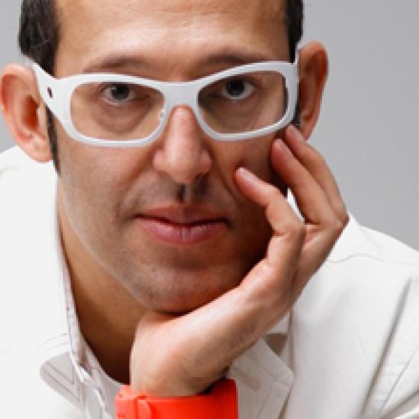 Karim Rashid, New York based designer of the Zero and Uno desks