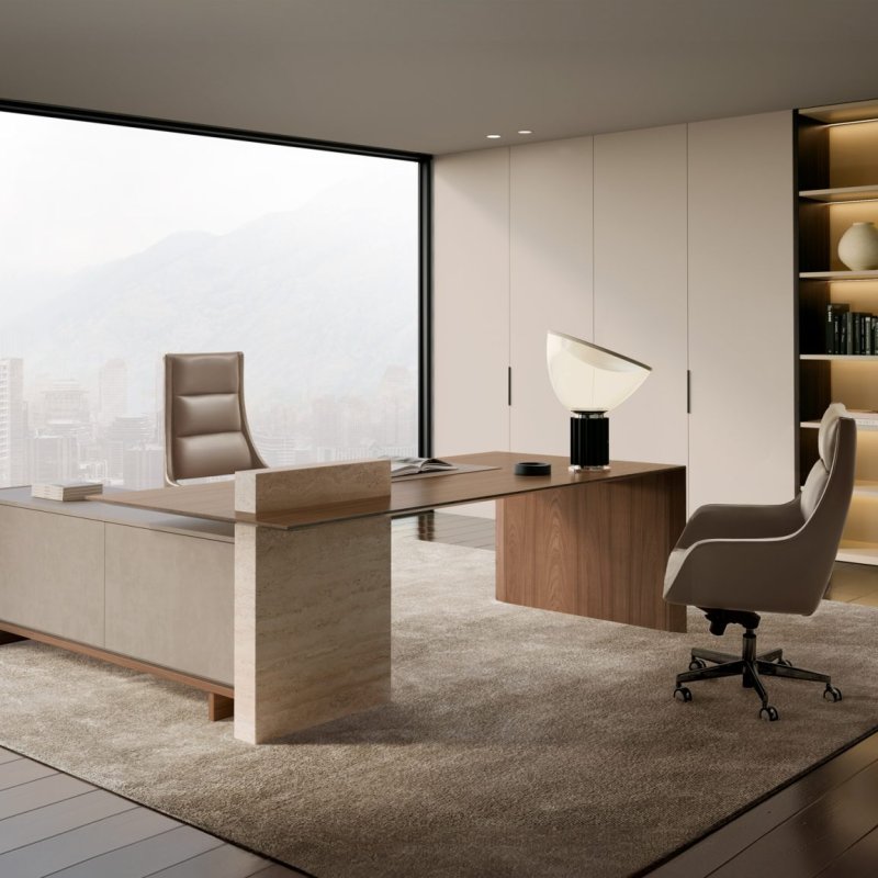 An executive suite that closes deals before you speak