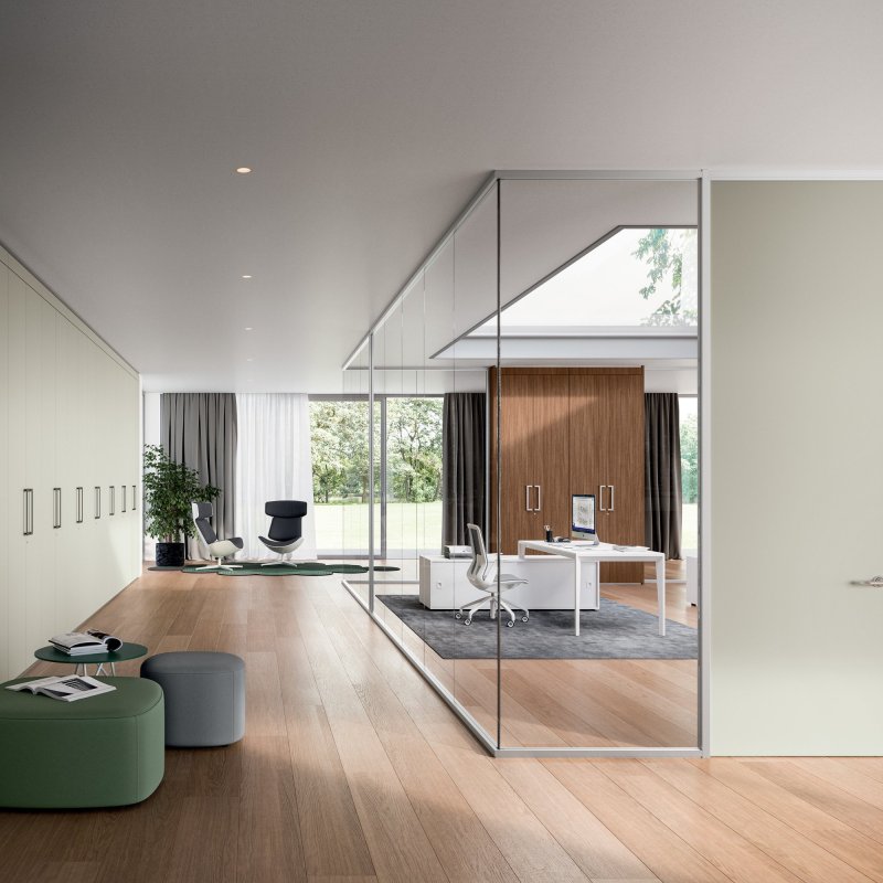 An executive suite that closes deals before you speak