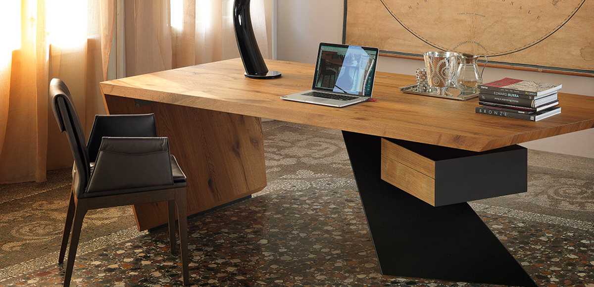 Italian executive desk Nasdaq by Cattelan Italia, design Cattelan