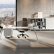 Enosi glass desk
