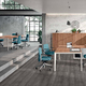 x9 officity l shaped office desk quadrifoglio