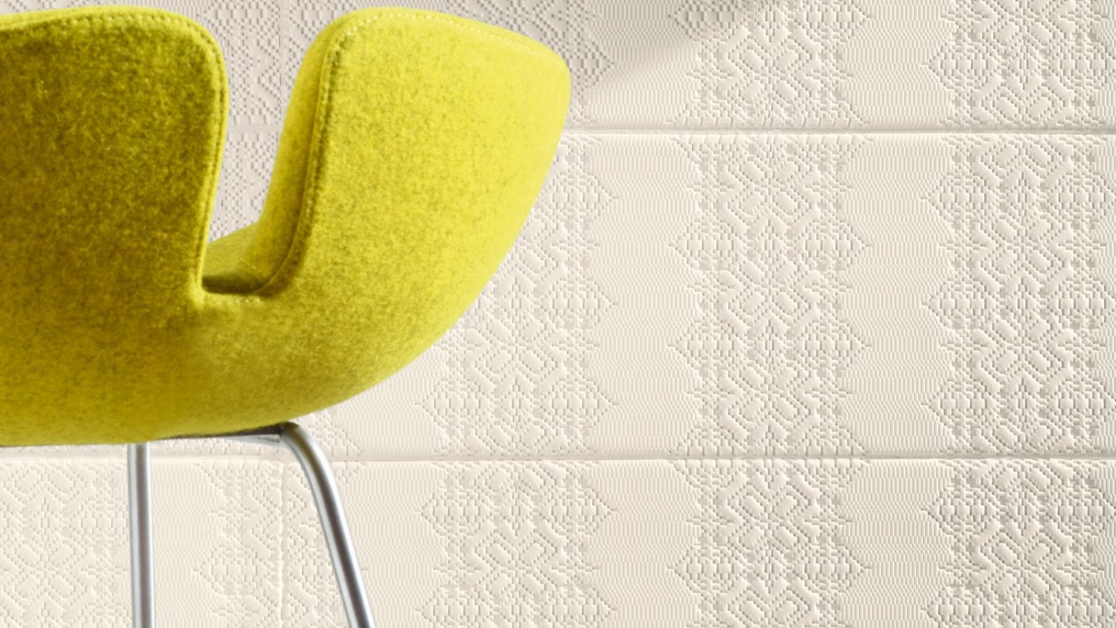 Sculpted Bas-Relief porcelain wall by Mutina