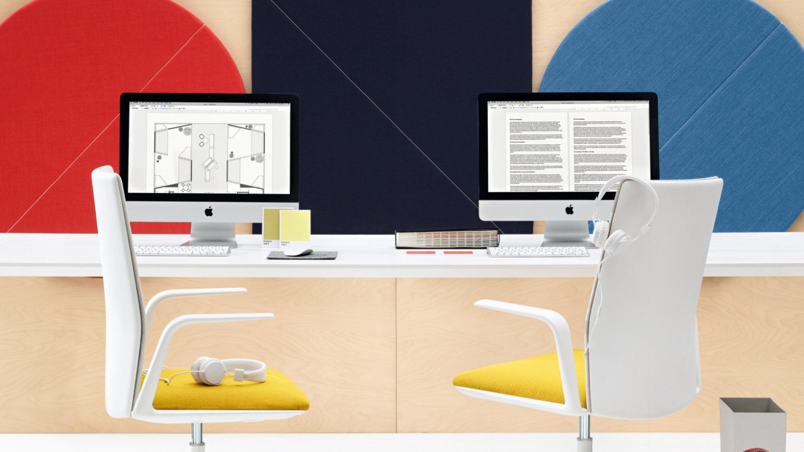 Kinesit task chair by Arper in a US office