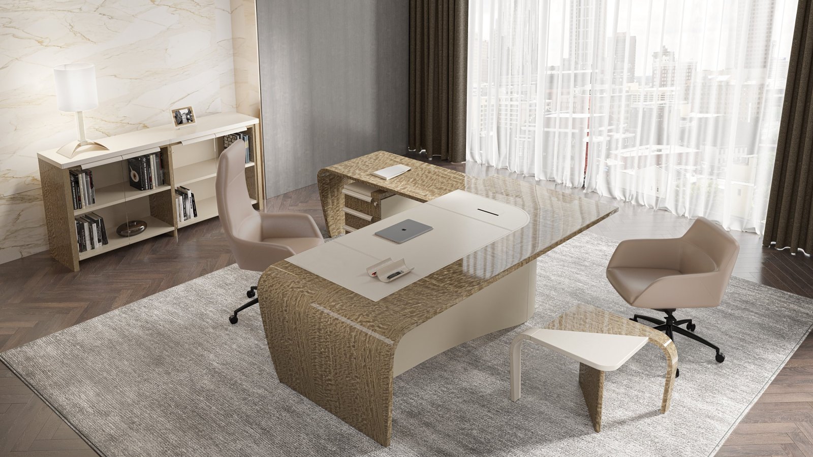 Conference table Mithos by Codutti in a large boardroom