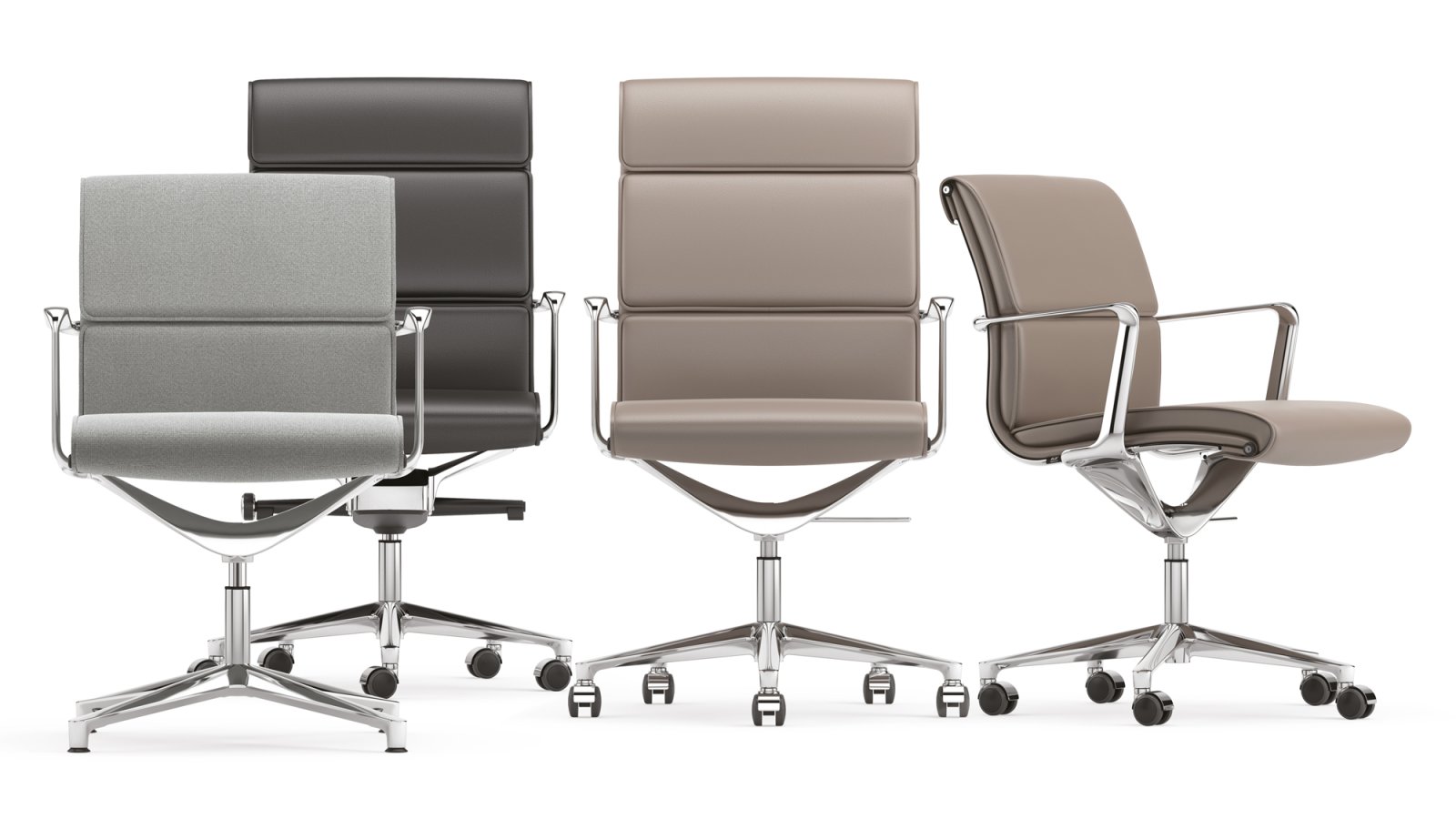 Una Chair executive office chairs by ICF in a US boardroom