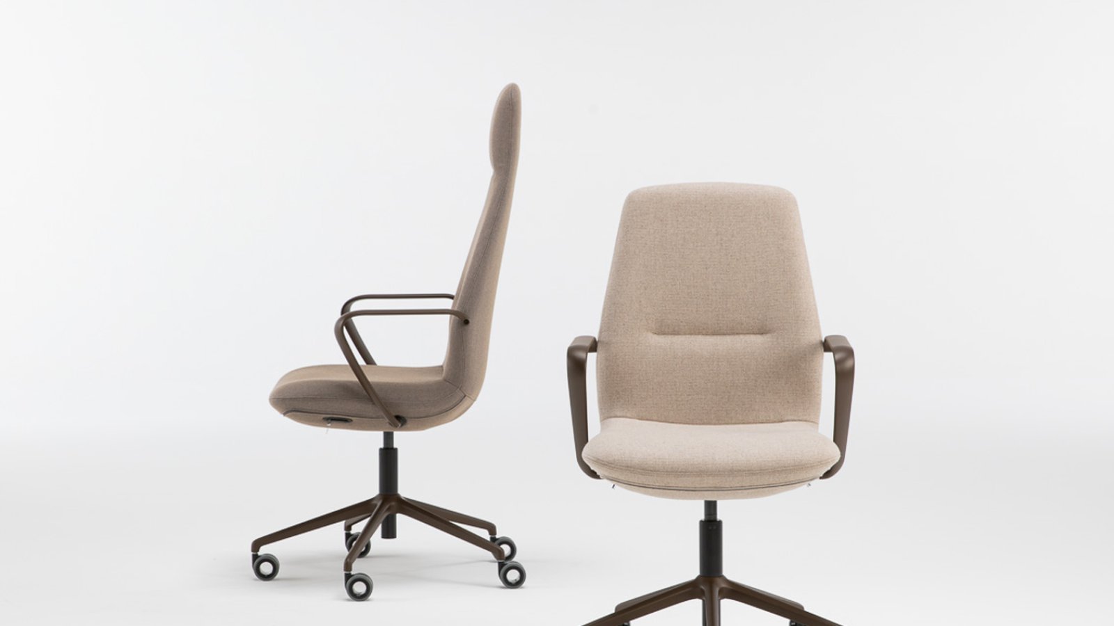 Milani Synua presidenziale executive chair with high backrest