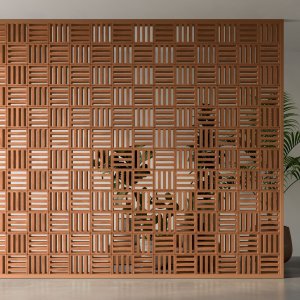 Tally Wide brick in extruded terracotta