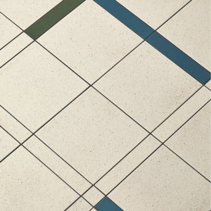 Time 8 by 8 inch field module by Mutina