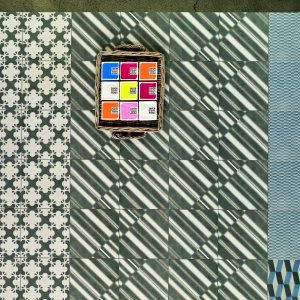 Azulej Nero combination floor