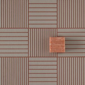 Fringe 5x5 porcelain floor