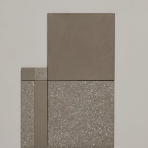 Mutina Time collection showing Rough and Smooth textures together, designed by Barber and Osgerby