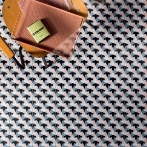 Futura ceramic tile in a hospitality waiting area