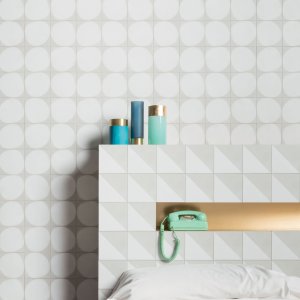 Futura Tubes setting the rhythm of a wall