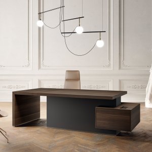 Magnum meeting table by Bold58 with monolithic bases