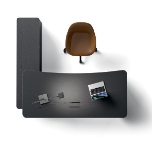 Otto four-person bench by Martex seen from above