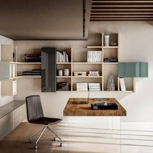 Integrated concealed drawer in the Air Desk