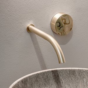 Allure CEA Design bathroom faucets with polished handle