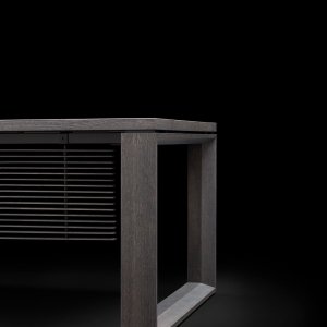 Square Arche 160 table seating eight