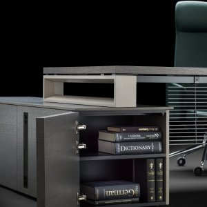 Hidden compartment in the Arche top with phone and files