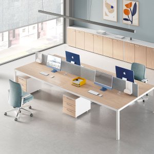 Archiutti Fattore Alpha desk with extruded aluminum frame