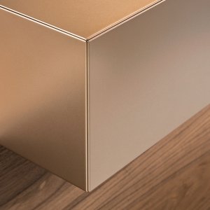 Toki by Archiutti, linear reception counter 96.9 inches wide