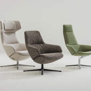 Aston executive armchair by Arper on a US office floor