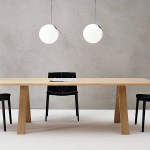 Row of Catifa 53 chairs seen in profile across a floor