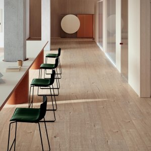 Café space furnished with Catifa Carta chairs