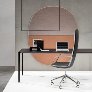 Medium backrest Catifa Sensit in fabric upholstery