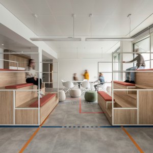 Cila seating in the waiting area