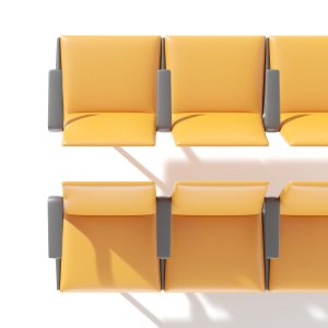 Pausit Lounge with chaise longue modules for extended waits