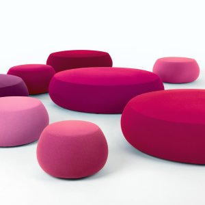 Five-seat Pix ottoman 69.7 inches across
