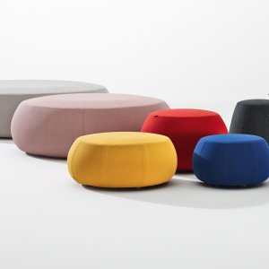 Pix ottoman 26.4 inches in diameter