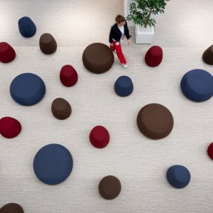 Rectangular Pix Cubo seating two