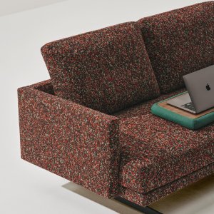 Matching ottoman from the Steeve Lou collection