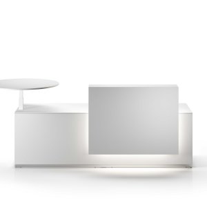 Paper tray drawer of the Lux reception collection