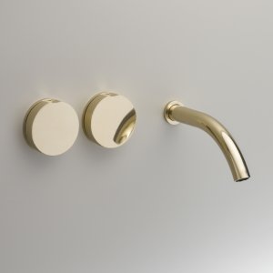 Giotto single-lever mixer with generous circular handle