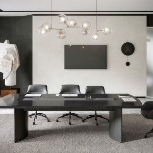 Console bookcase Codutti with integrated LED lighting