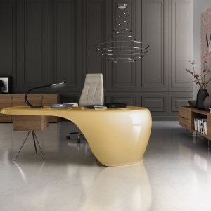 Dark oak box against a white shell