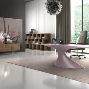 Orange blossom lacquered finish