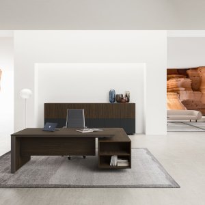 Marquina porcelain stoneware surface on Planeta by DVO