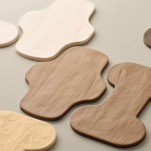 Terracotta Body brick in Chalk, made for Faces & Figures