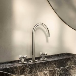 Designer bathroom faucet Icona by Fantini