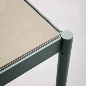 Splash guard panel on a Fluido kitchenette by Martex